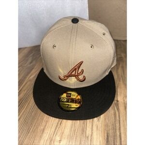 Atlanta Braves ROSE GOLD New Era Hat Club Exclusive 40th‎ Anniversary Fitted